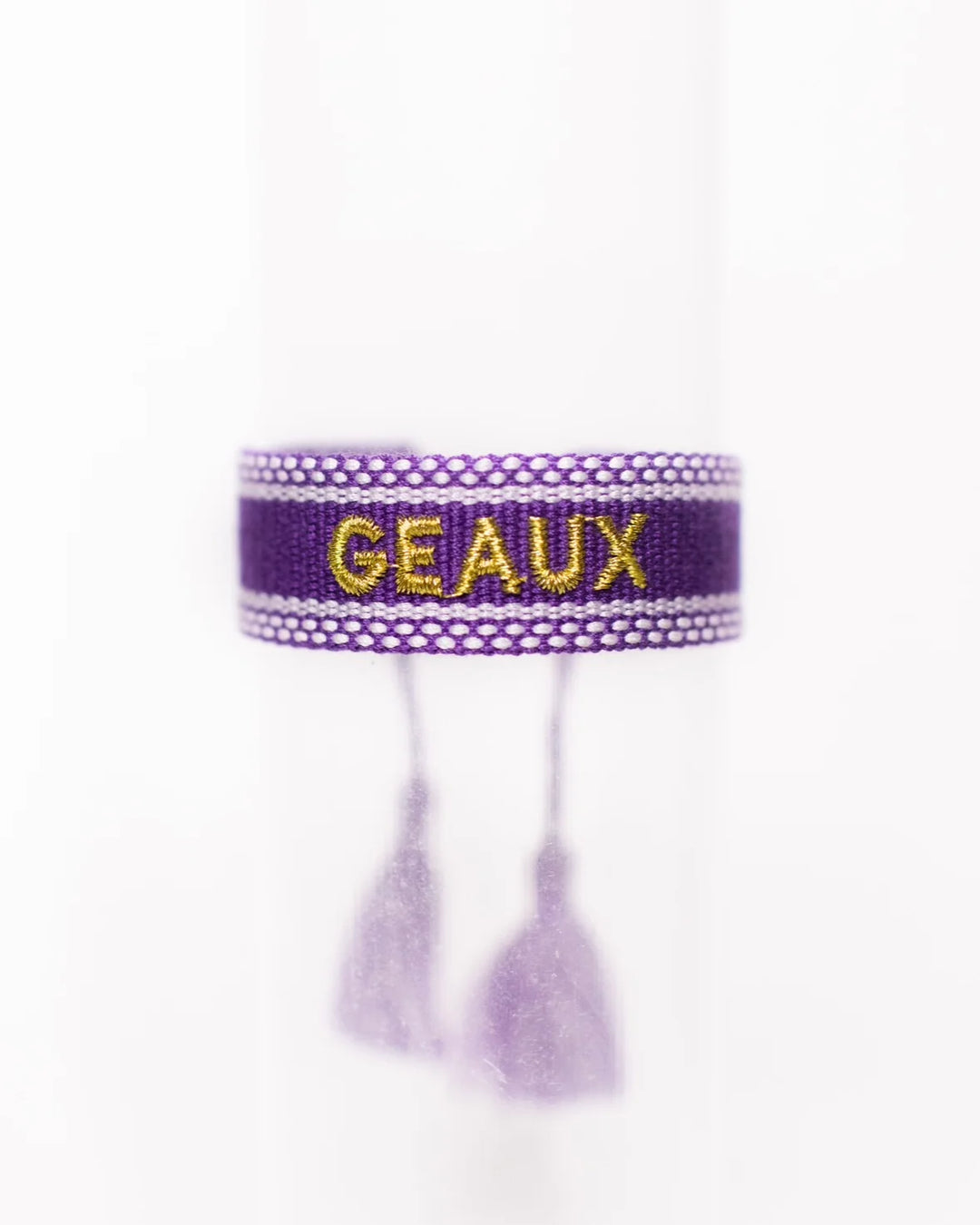 GEAUX WOVEN BRACELET