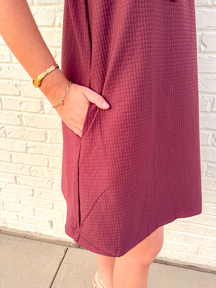 BERRY CHIC DRESS