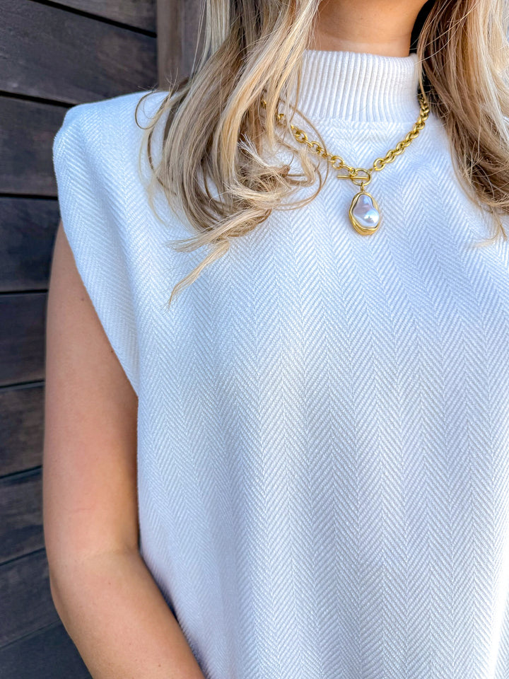 COZY CLASSIC MOCK NECK