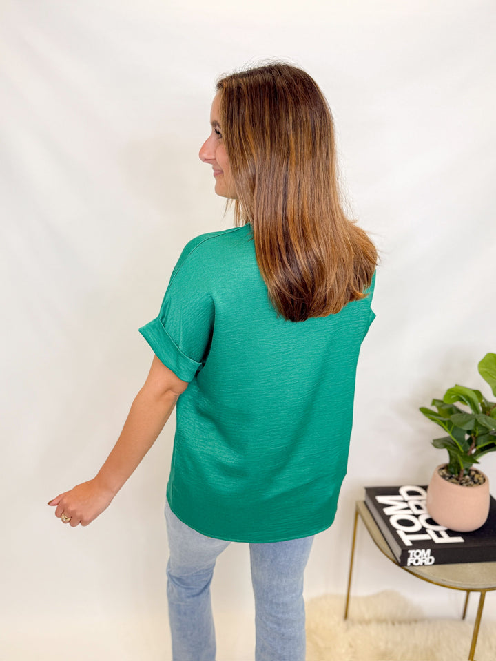 FRESH TAKE TEXTURED BLOUSE