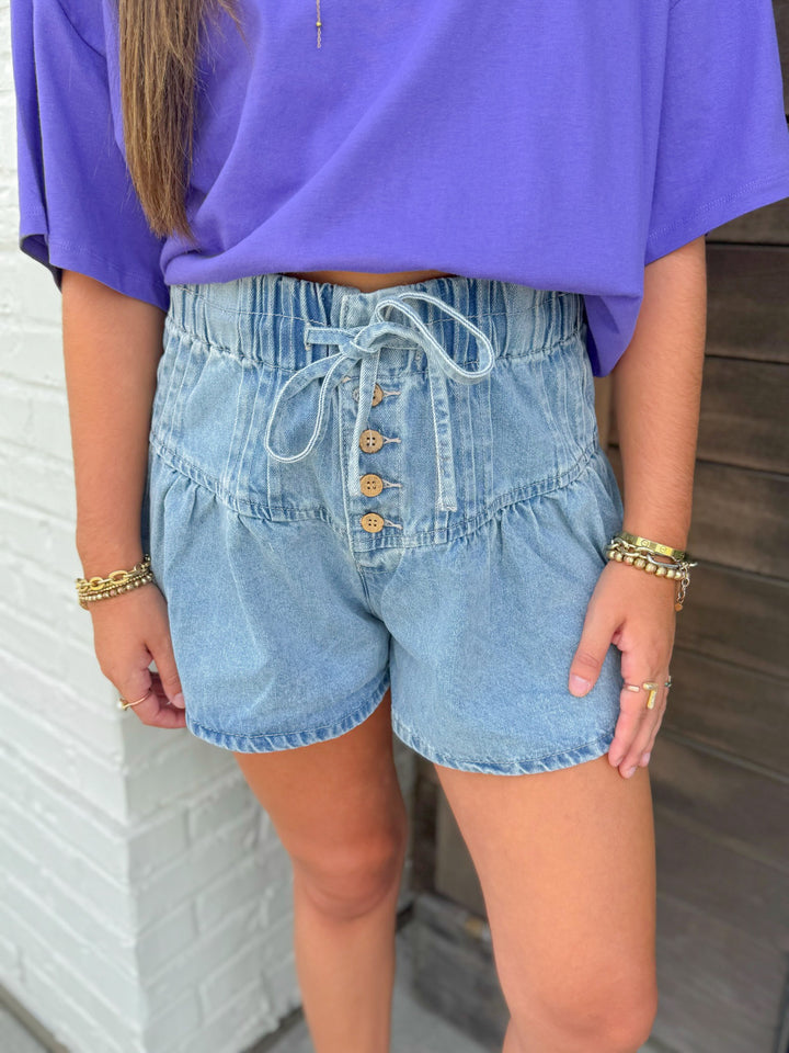 SWEET ON DENIM SHORTS