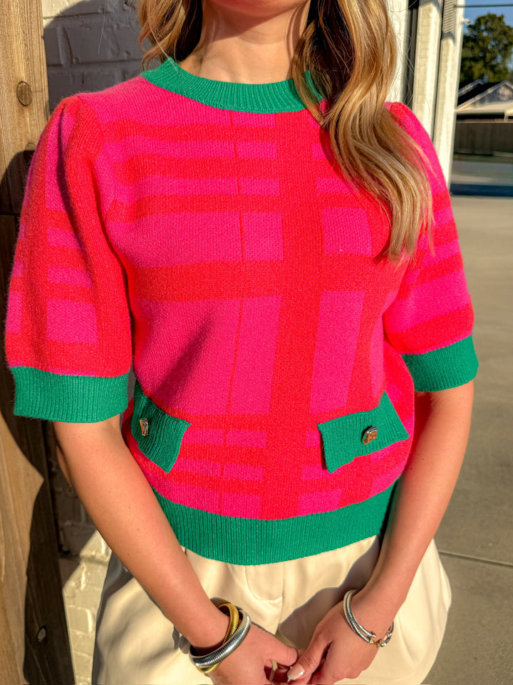 BRIGHT SIDE KNIT TOP