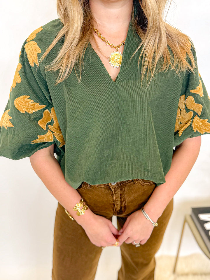 AUTUMN EMBERS BLOUSE