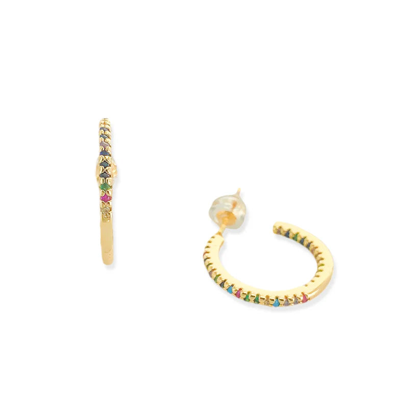 RAINBOW RADIANCE HOOPS