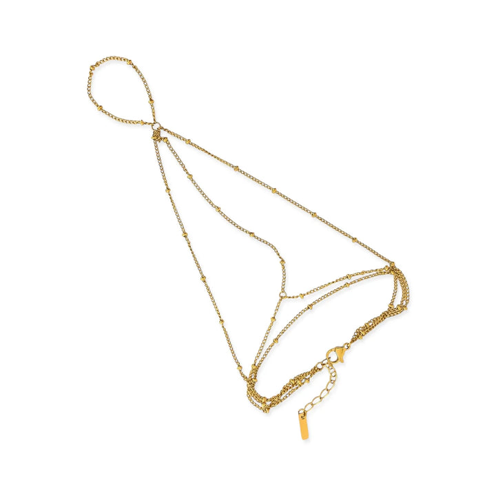 GOLDEN THREAD HAND CHAIN