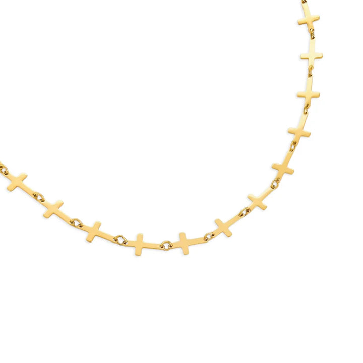 ANNIE CROSS NECKLACE