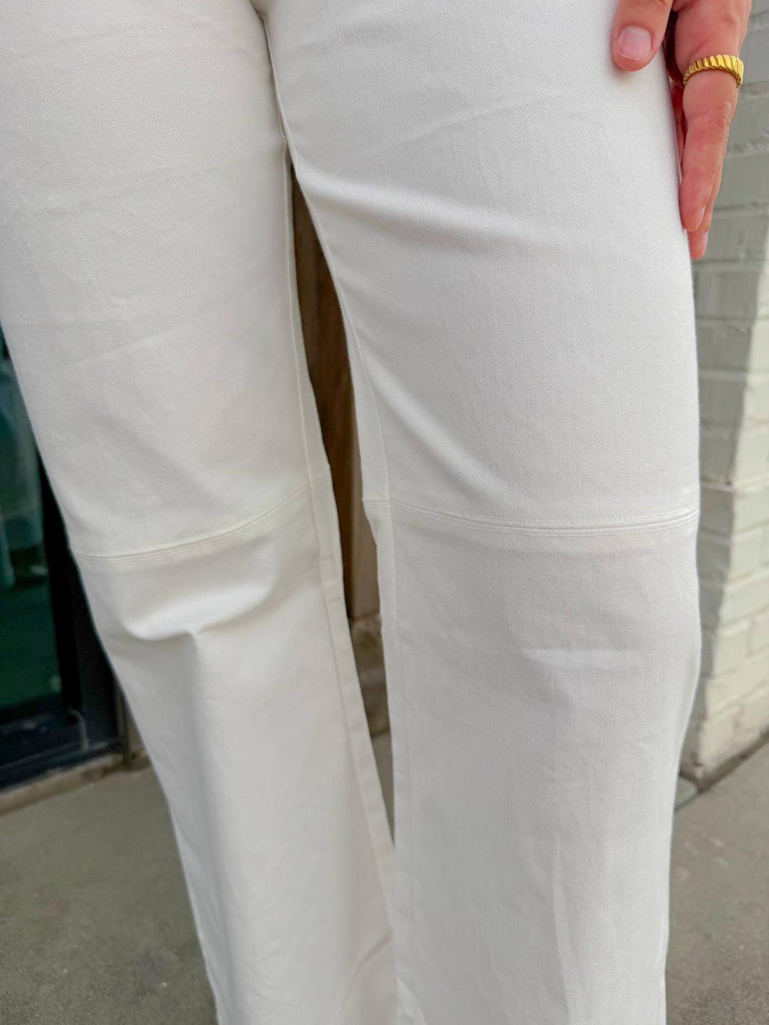 THE POLISHED WHITE DRESS PANT