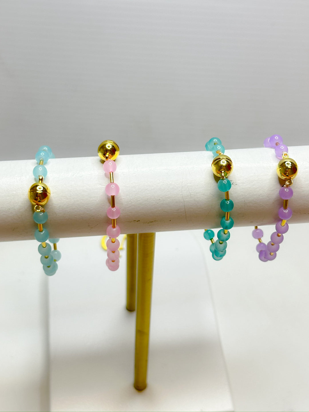 STELLA GLASS BEADED BRACELET