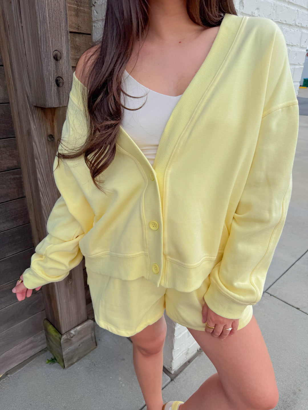 STAY A WHILE MATCHING SET CARDIGAN