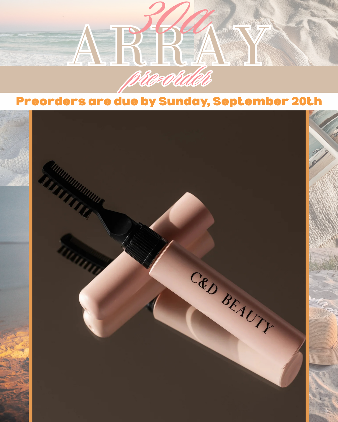 PRE-ORDER: BROWLOCK BROW GEL - C&amp;D BEAUTY