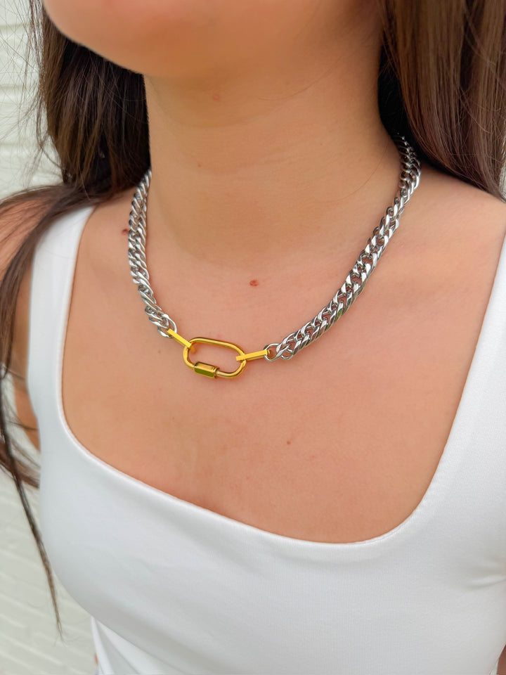 STEPHANIE NECKLACE | 18k Gold Plated &amp; Water-Resistant