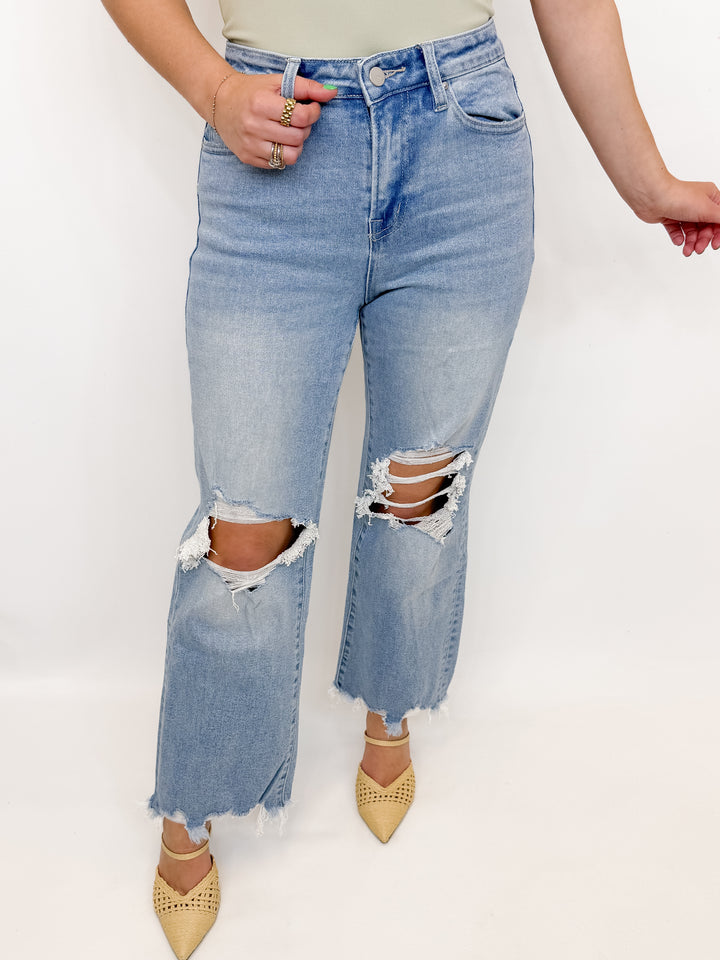 THE VINTAGE CUT FLARE JEAN
