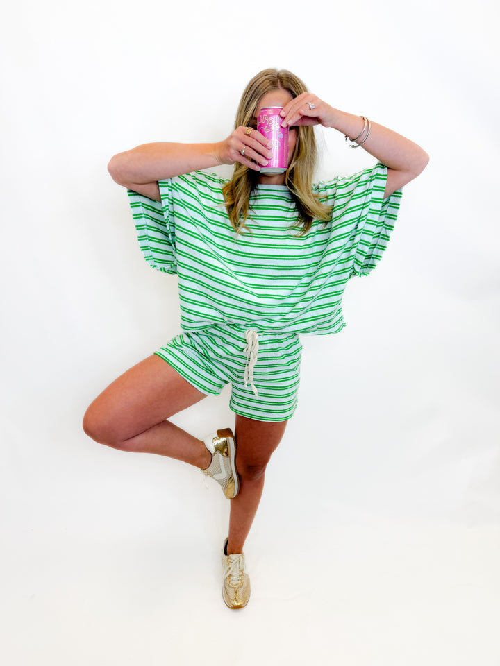 BETTER TOGETHER TERRY CLOTH SET TOP