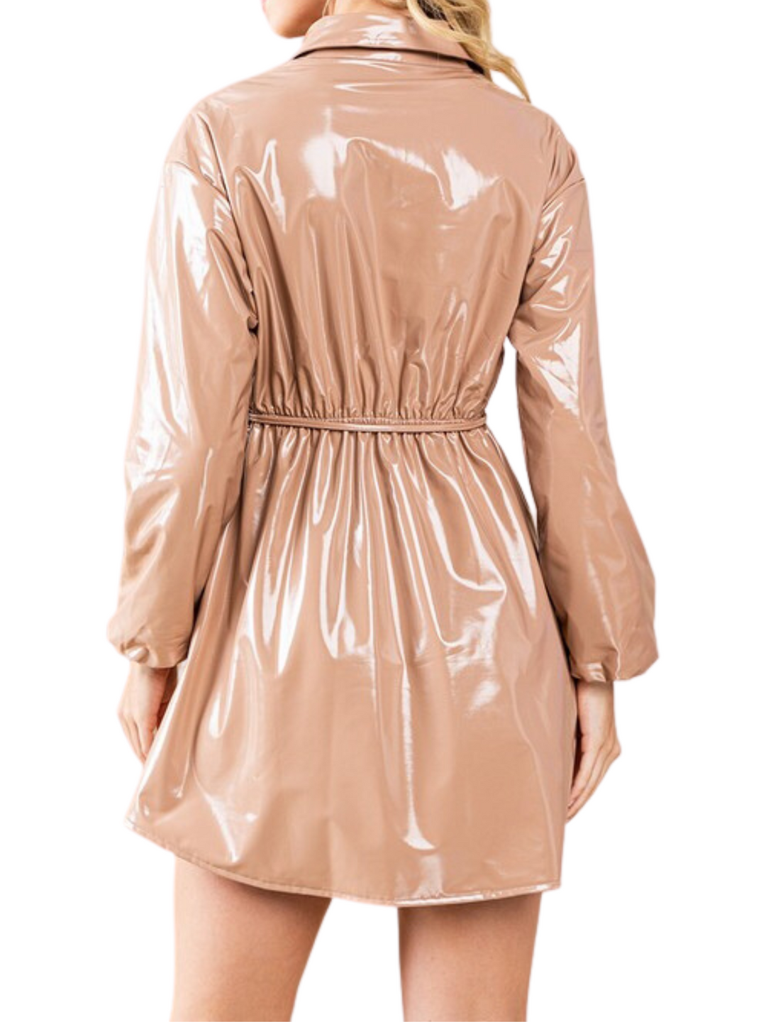 HAMPTON PATENT LEATHER DRESS