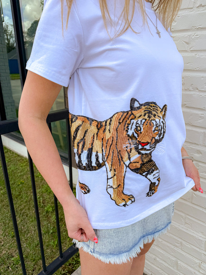 TIGER WRAP AROUND TEE
