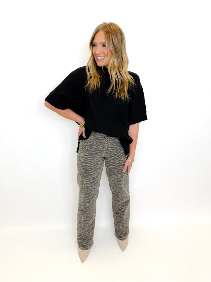 EVERYDAY EASE SHORT SLEEVE SWEATER