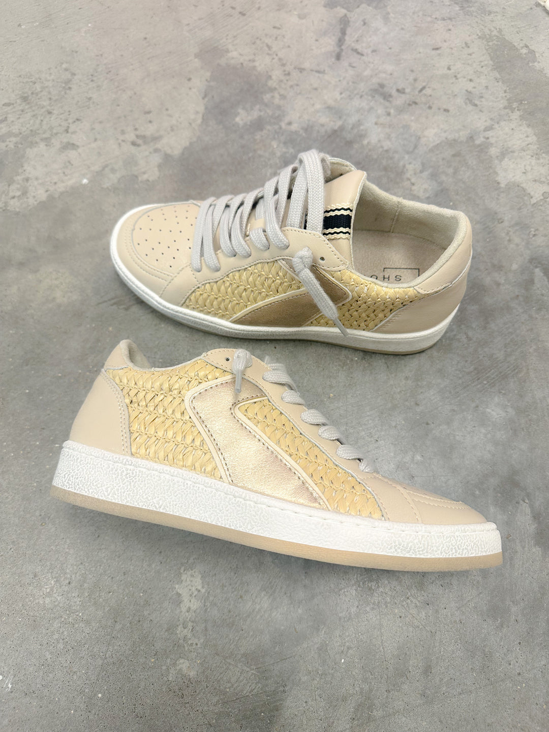 SALMA SNEAKER - RAFFIA