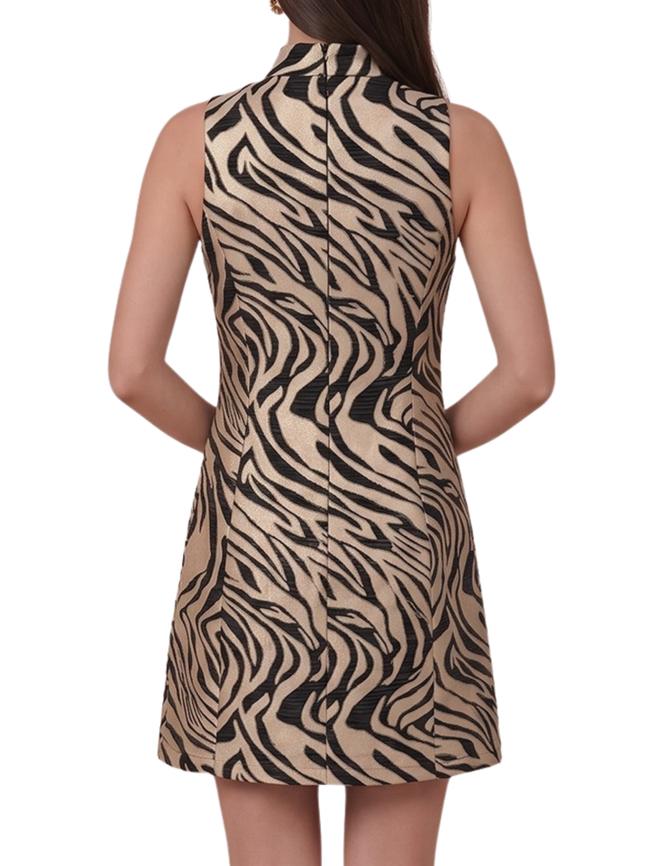 THE WINNING LOOK TIGER SHIMMER DRESS
