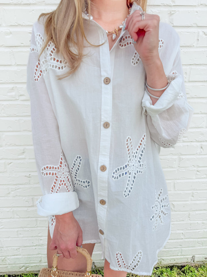 THE BEACH WALK BUTTON UP