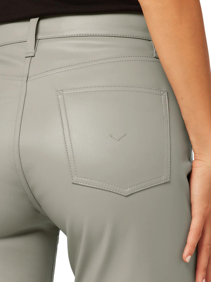 REMI HIGH RISE VEGAN LEATHER STRAIGHT