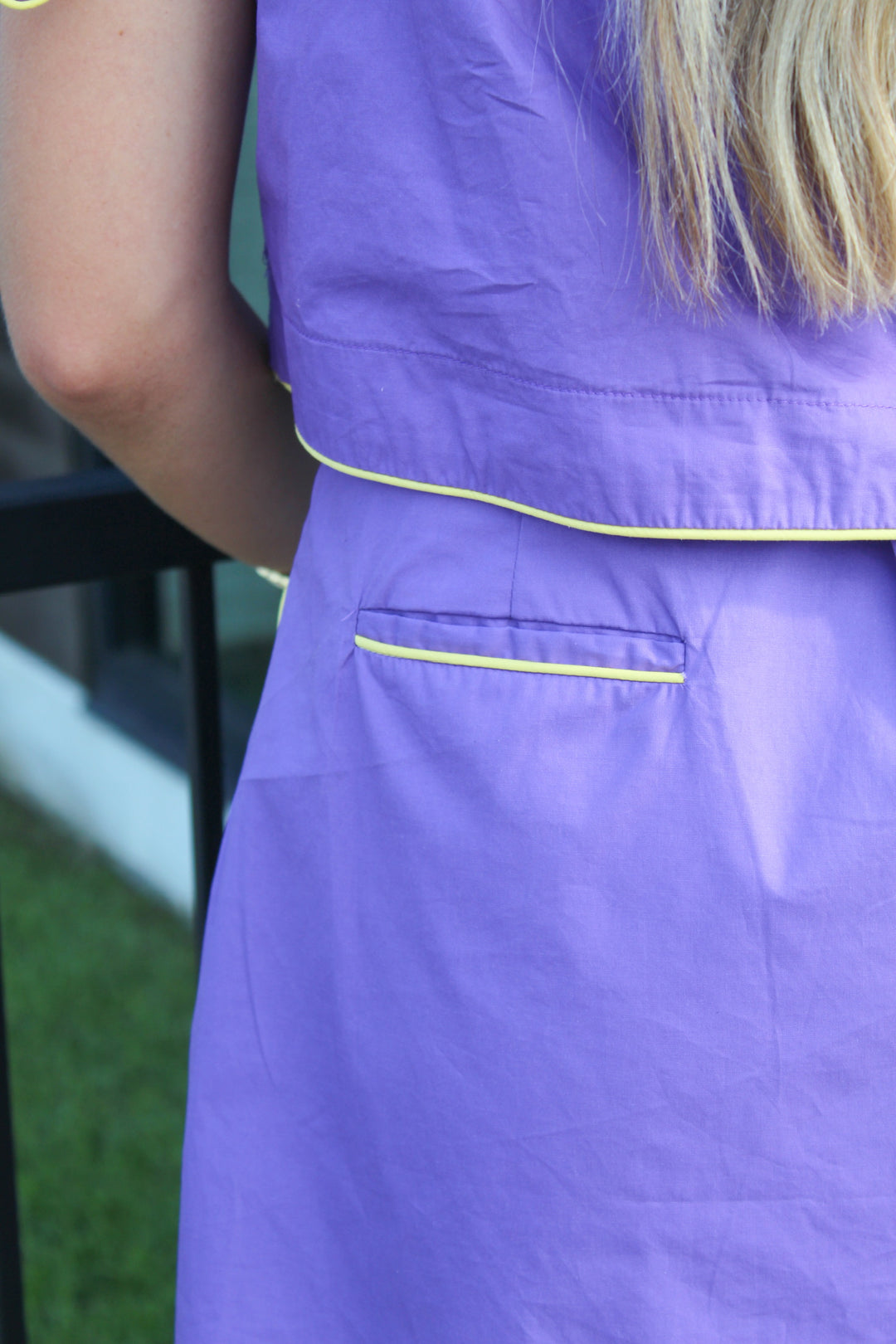 TIGER TAILGATE PURPLE &amp; GOLD SET SKIRT