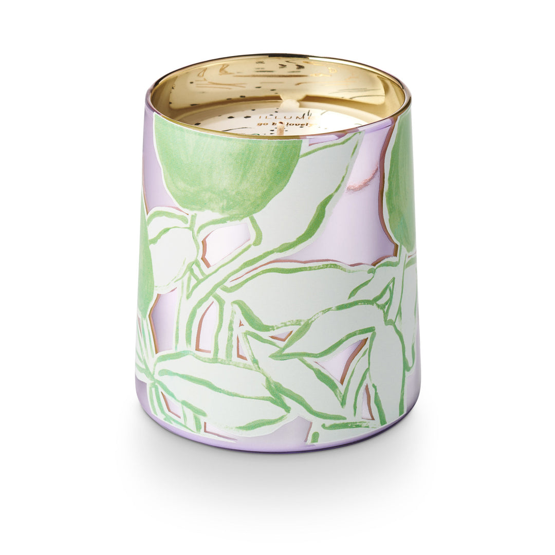SUMMER VINE PEARL GLASS CANDLE