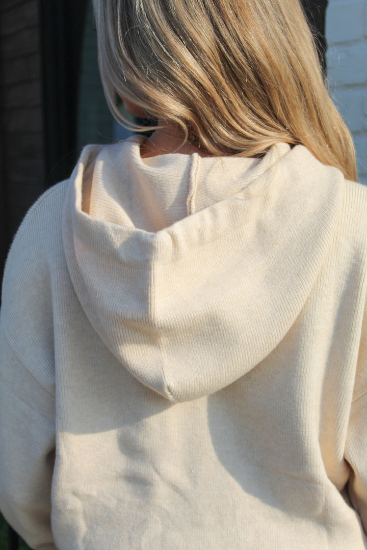 THE CAMERON OATMEAL SET HOODIE