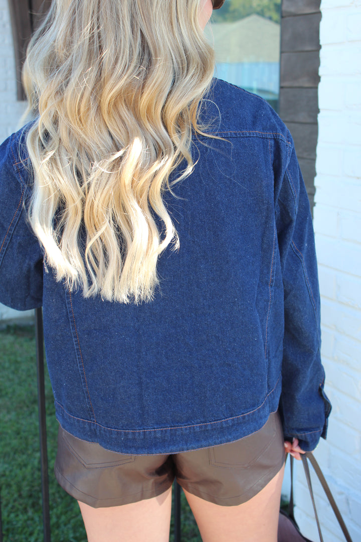 THE MIXED MEDIA DENIM JACKET