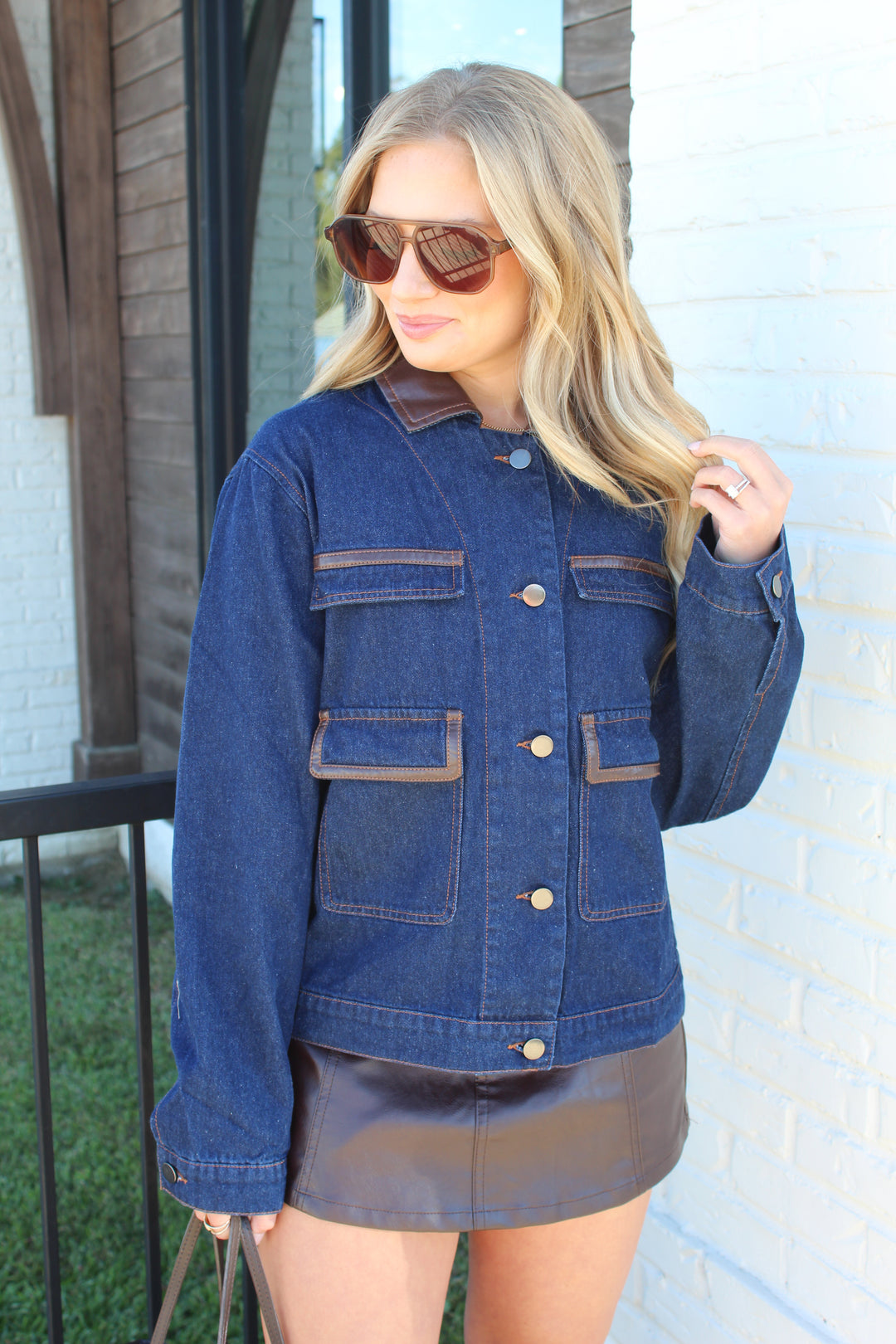 THE MIXED MEDIA DENIM JACKET