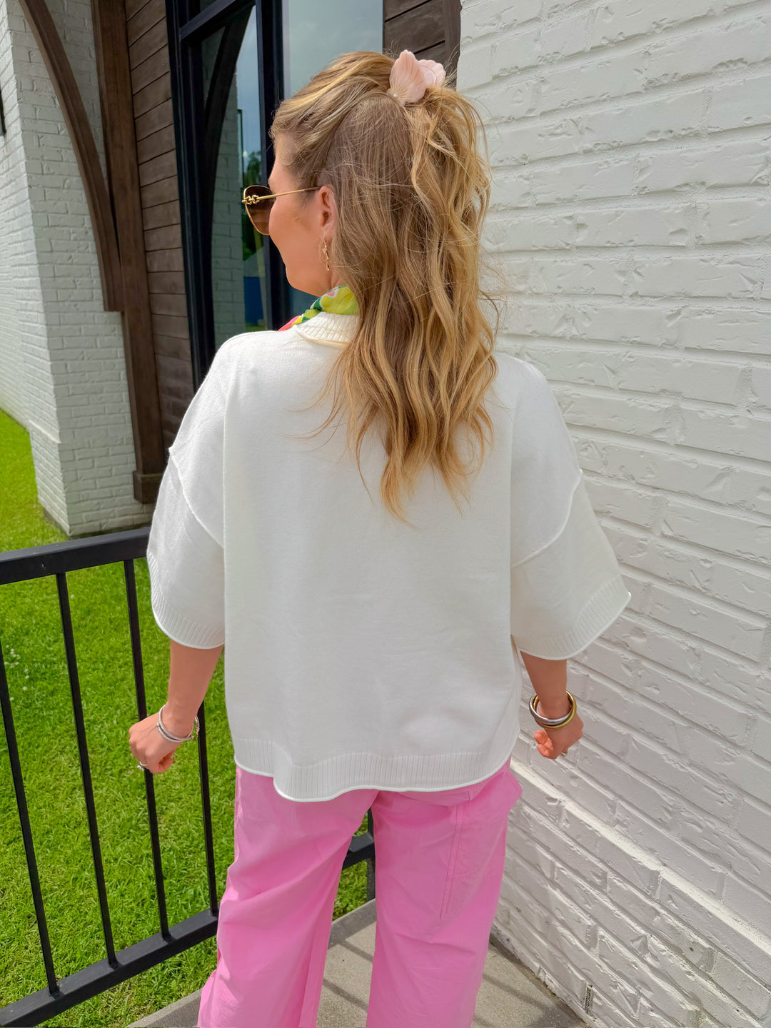EASY ELEVATION KNIT TOP