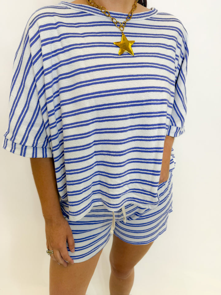 BETTER TOGETHER TERRY CLOTH SET TOP
