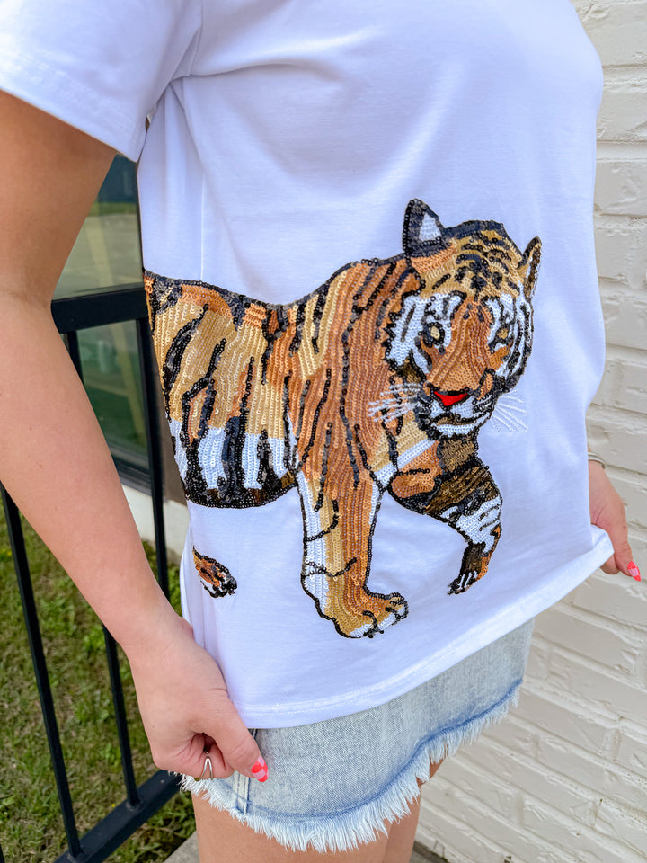 TIGER WRAP AROUND TEE