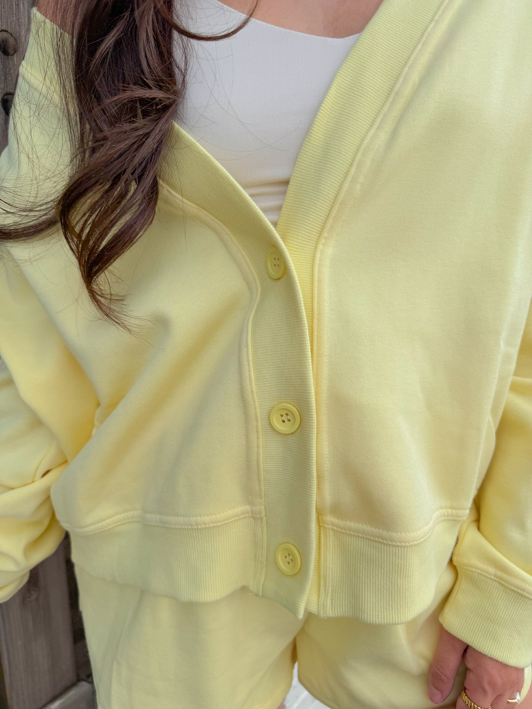 STAY A WHILE MATCHING SET CARDIGAN