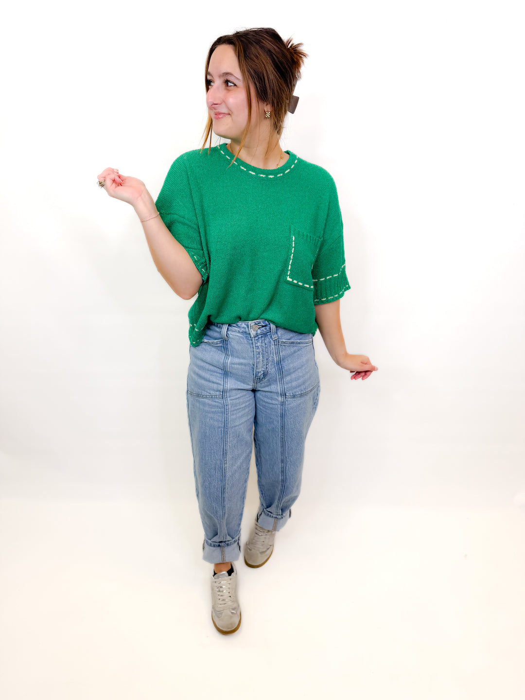 THE JUST RIGHT KNIT TOP