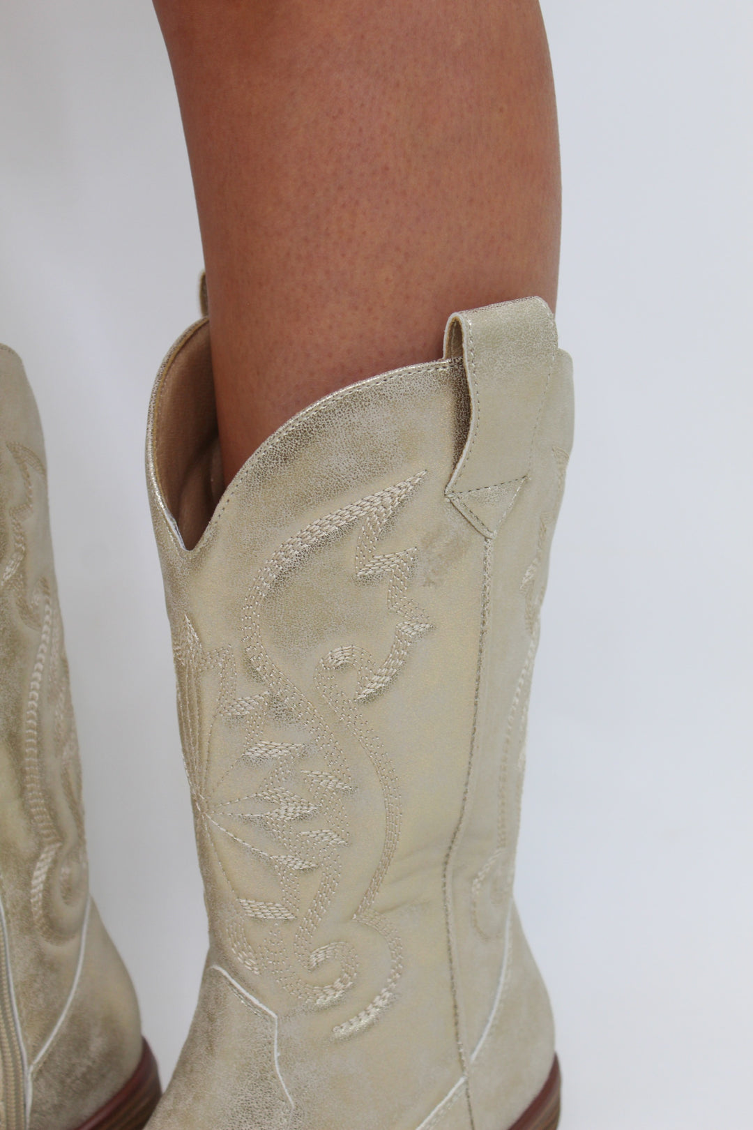 KELSHA GOLD MID CALF BOOT