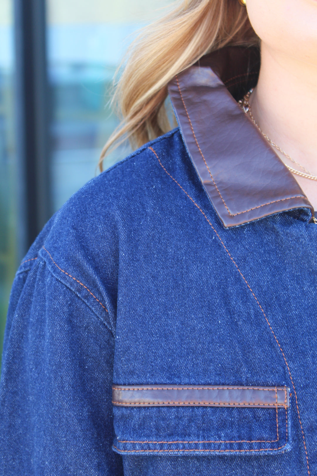 THE MIXED MEDIA DENIM JACKET