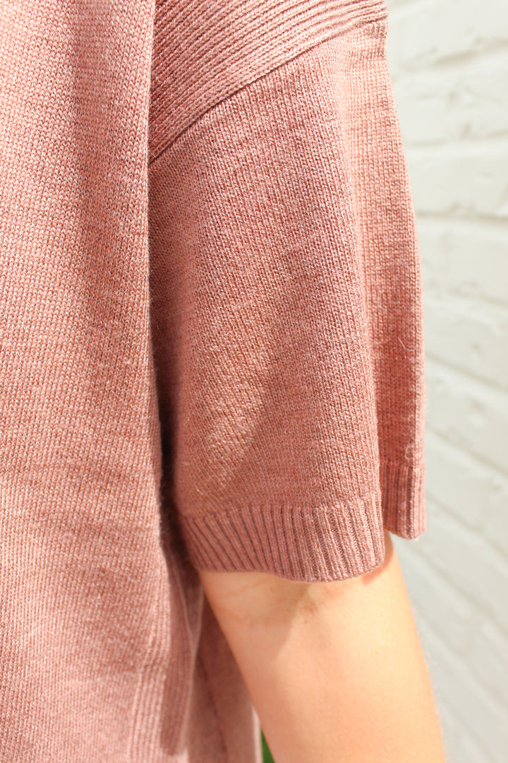BETTER BASICS SHORT SLEEVE KNIT TEE