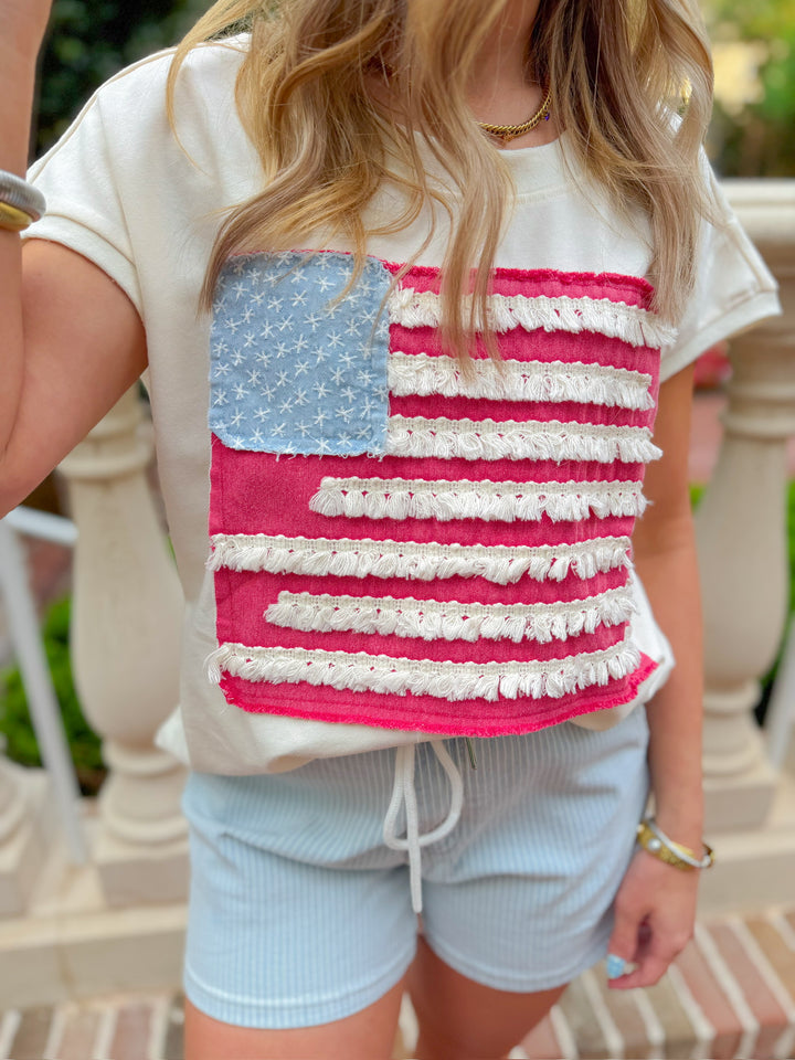 FIREWORK FRINGE TEE