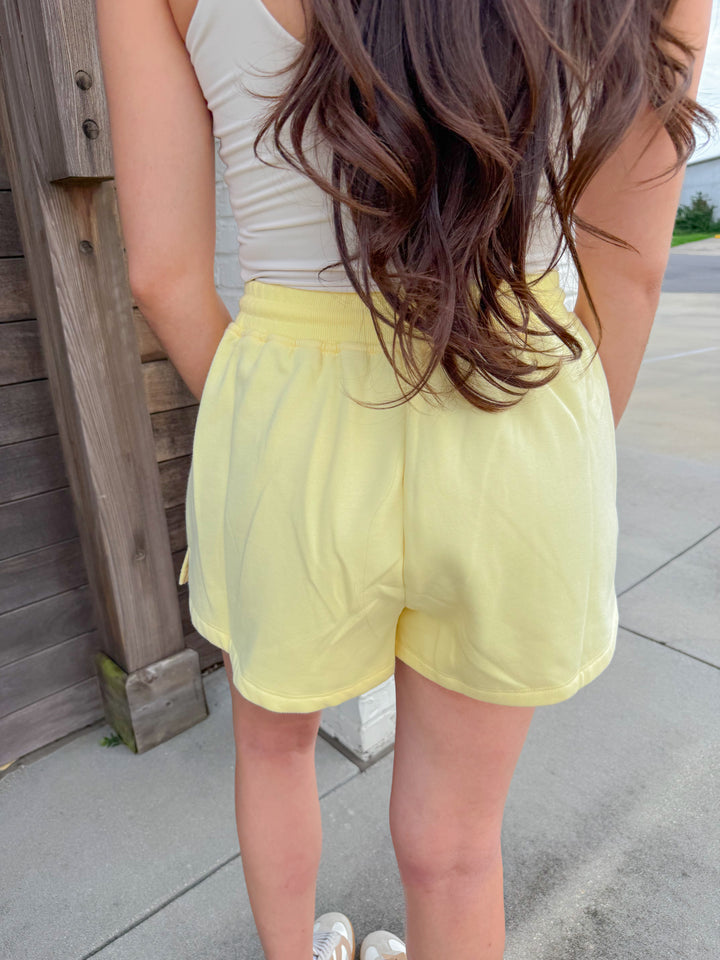 STAY A WHILE MATCHING SET SHORTS