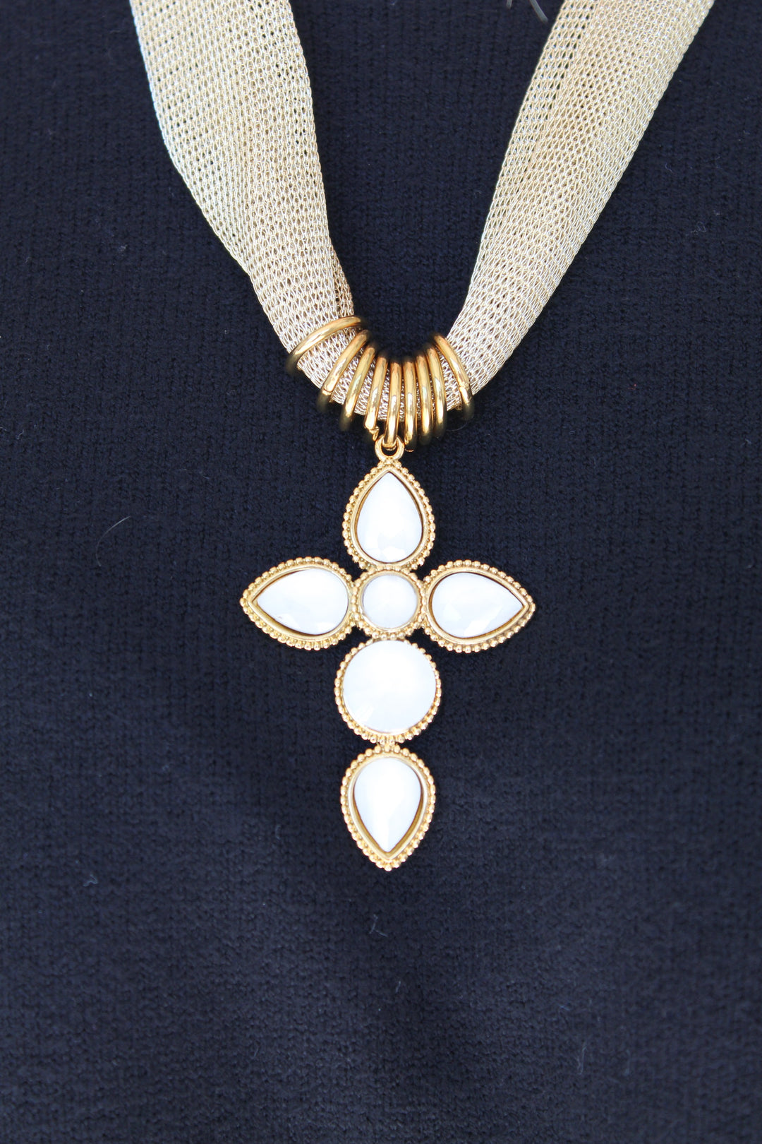 JOLINDA CROSS NECKLACE
