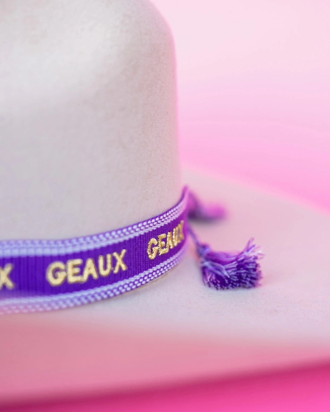 GEAUX WOVEN HAT BAND