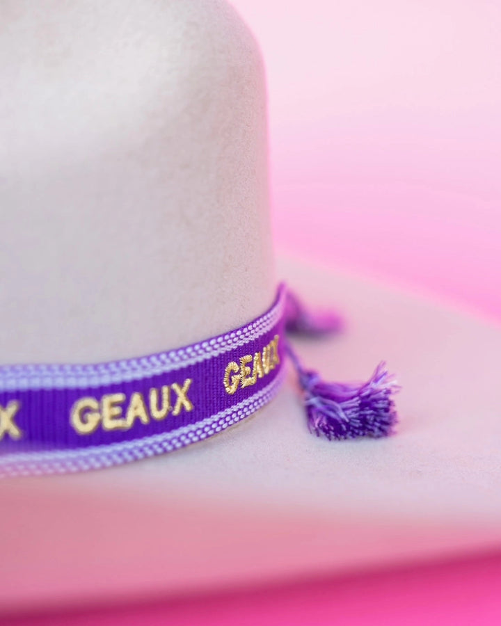 GEAUX WOVEN HAT BAND