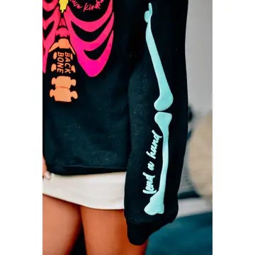 NEON SKELLY SWEATSHIRT