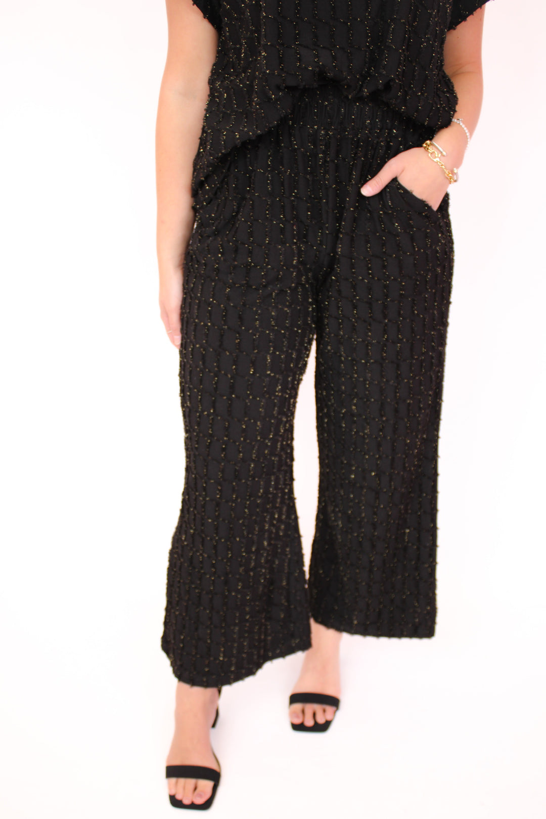 ALL THAT GLITTERS SET PANTS