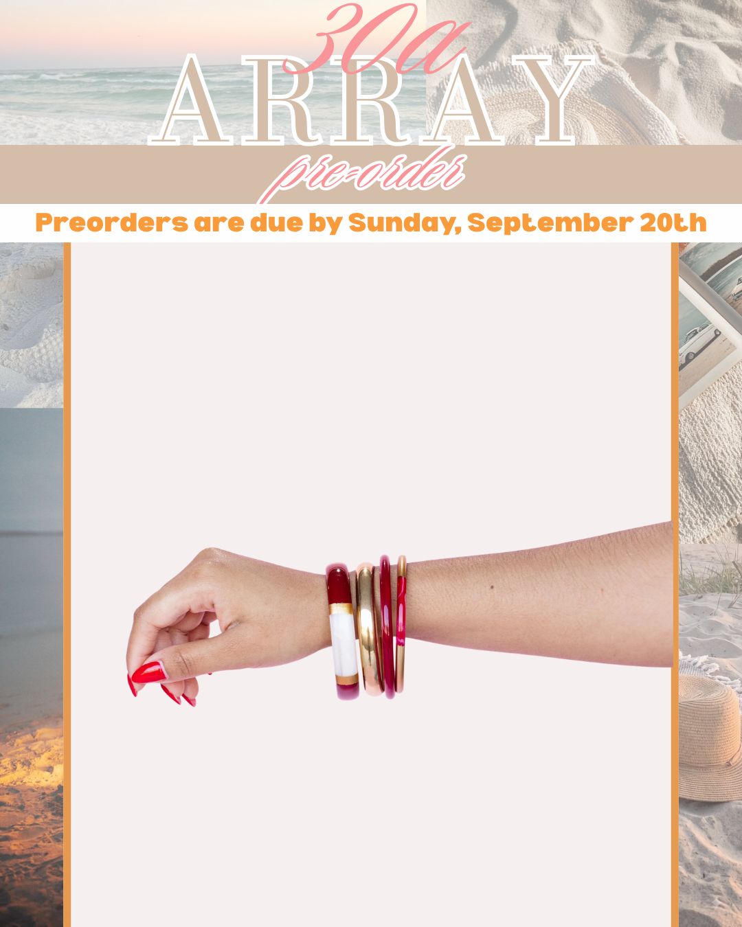 PREORDER - THE SOCIALITE BANGLE SET - WATERPROOF