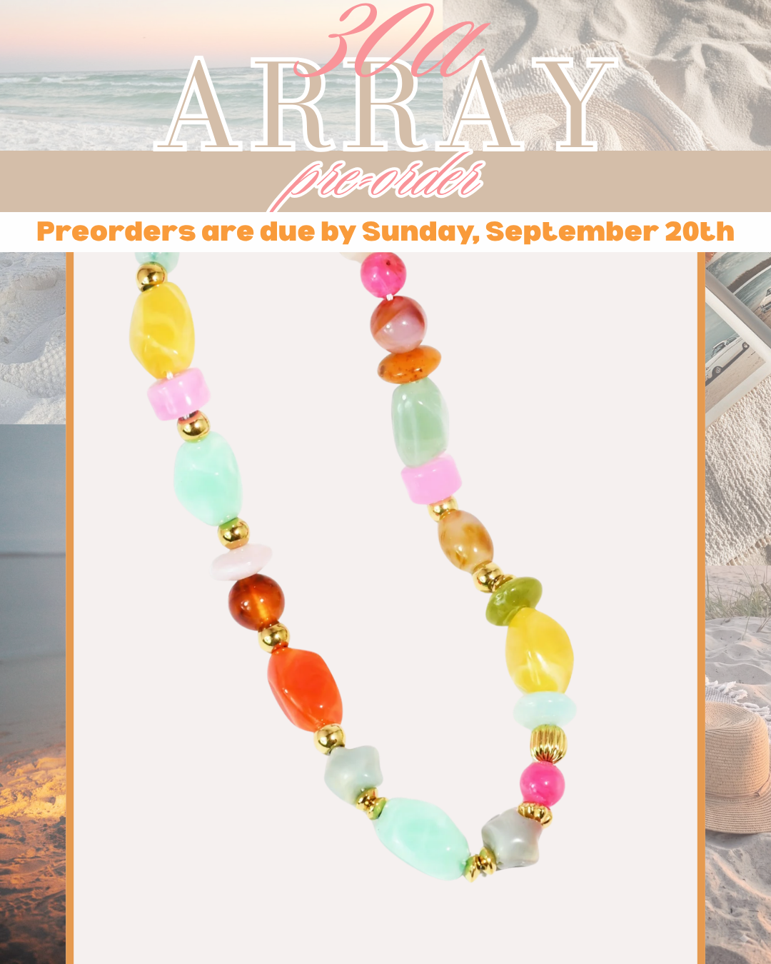 PREORDER - BESTIE ENERGY NECKLACE