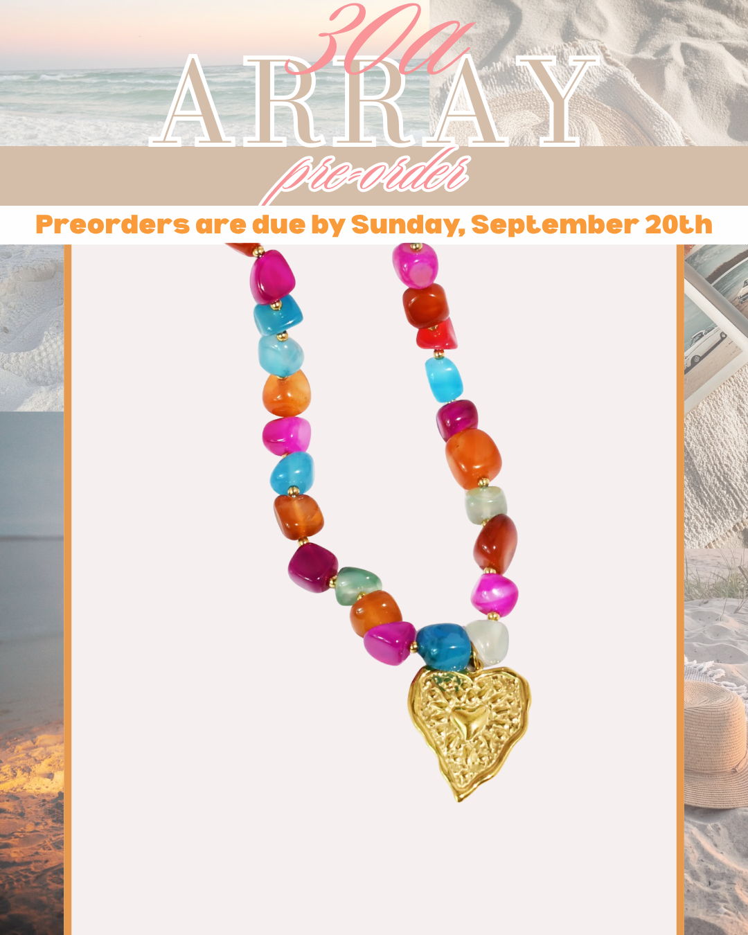 PRE-ORDER: SWEET HEART NECKLACE