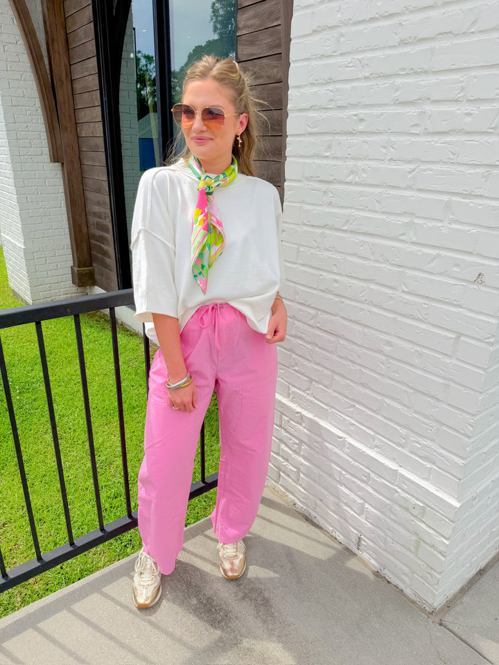EASY ELEVATION KNIT TOP