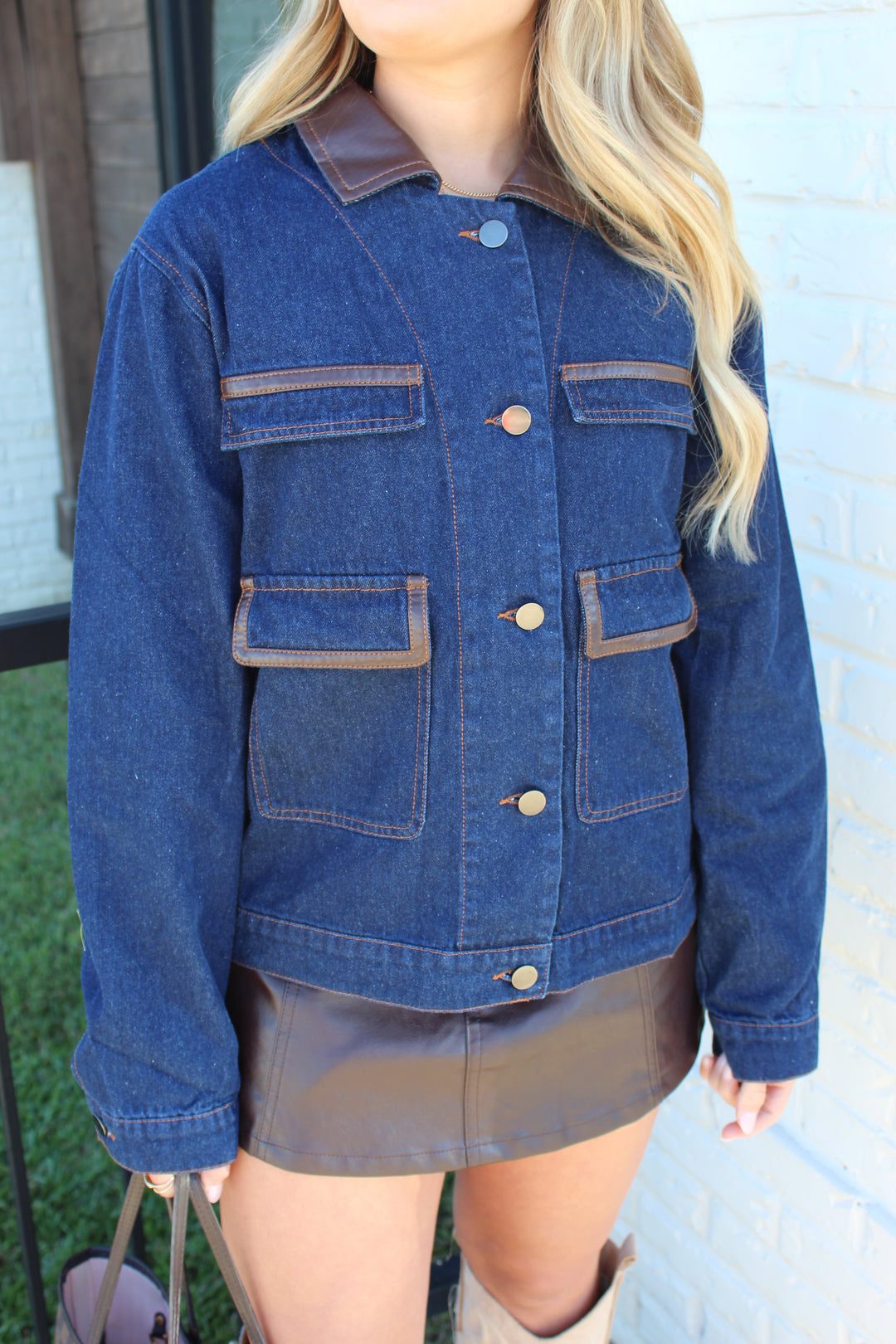 THE MIXED MEDIA DENIM JACKET