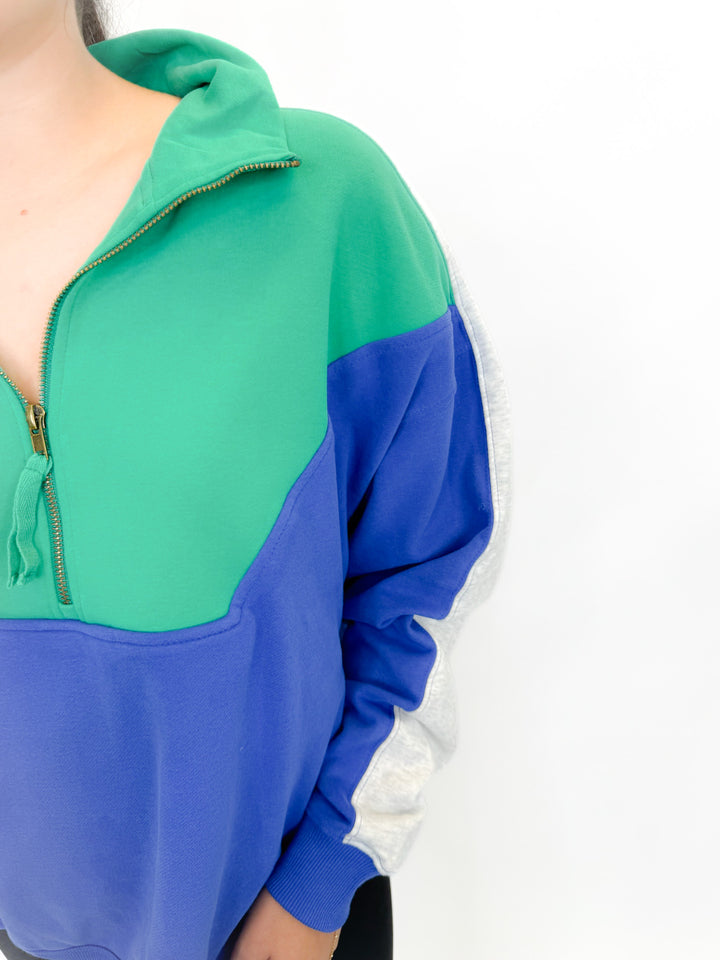 THE RETRO ZIP SWEATSHIRT